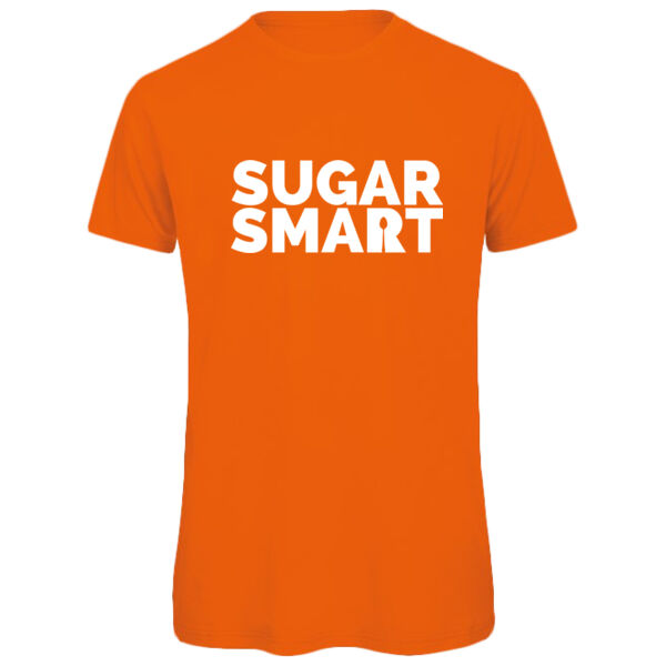 Sugar Smart - Organic T-Shirt - Orange Regular Fit Thumbnail